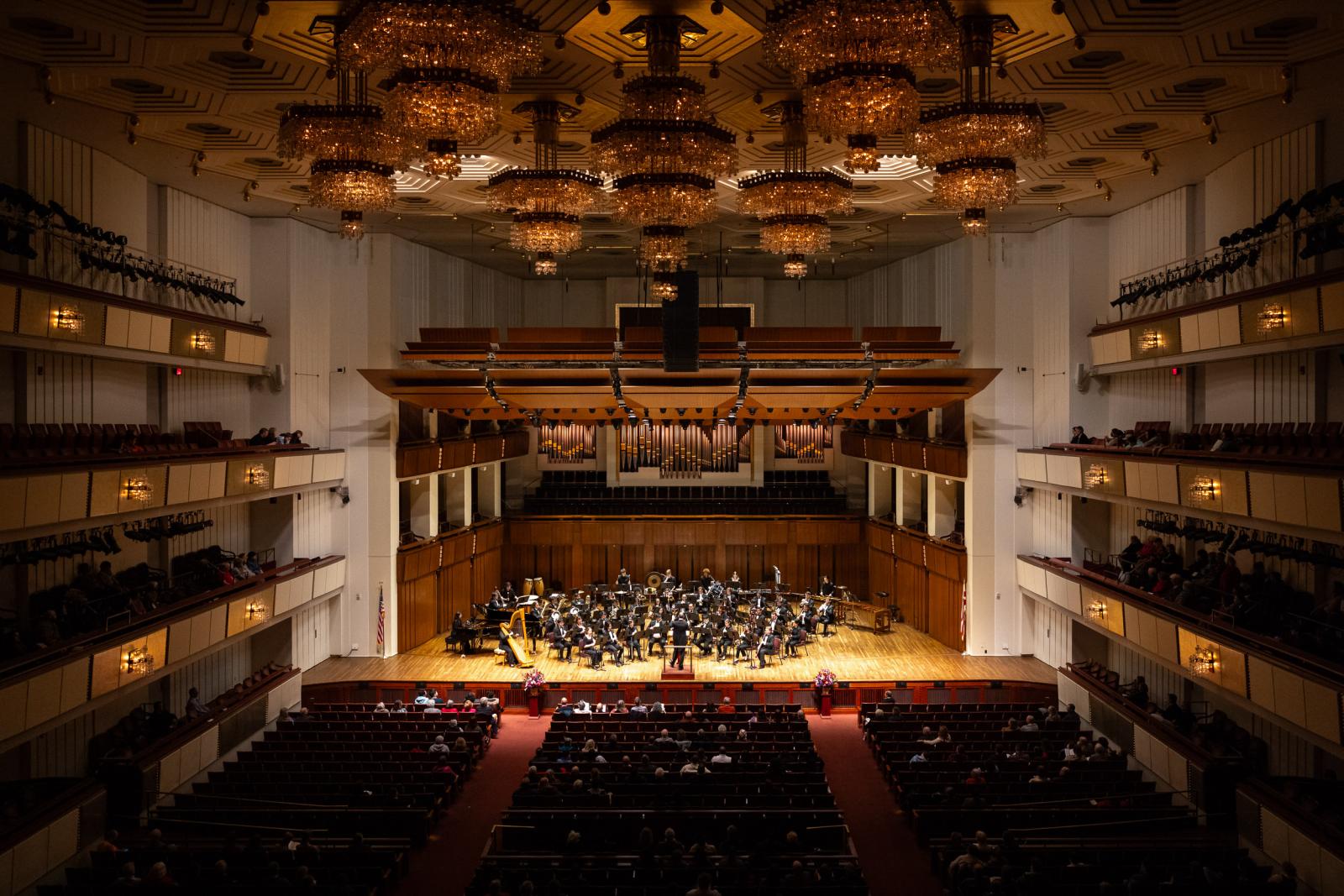ɫ Wind Symphony in the Kennedy Center Concert Hall