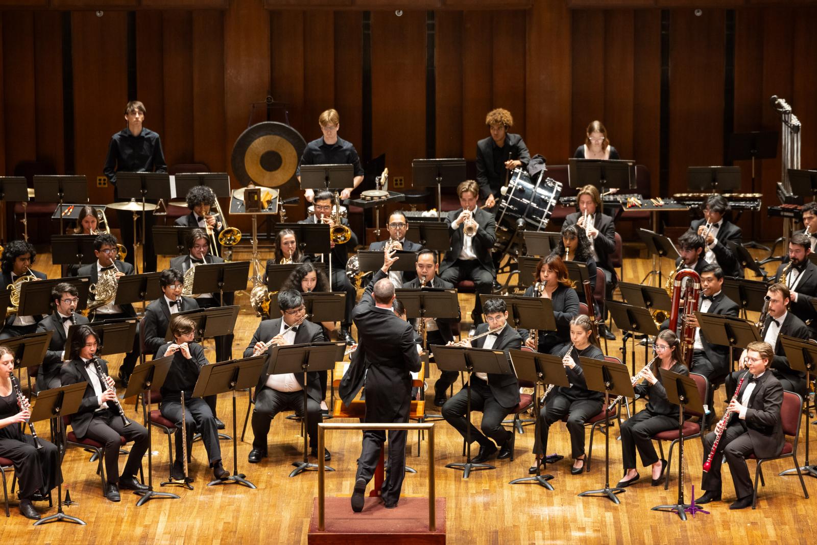 ɫ Wind Symphony perform in the Kennedy Center Concert Hall